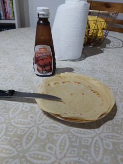 Una foto de Panqueques sin huevo!!