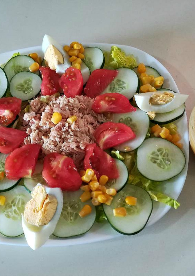Una foto de Ensalada con "toque"