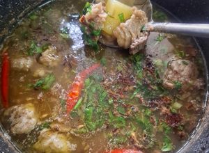 Gambar Sup Daging Tumis Darat