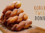 A picture of twisted doughnut