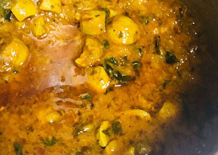 Mutton kidneys curry