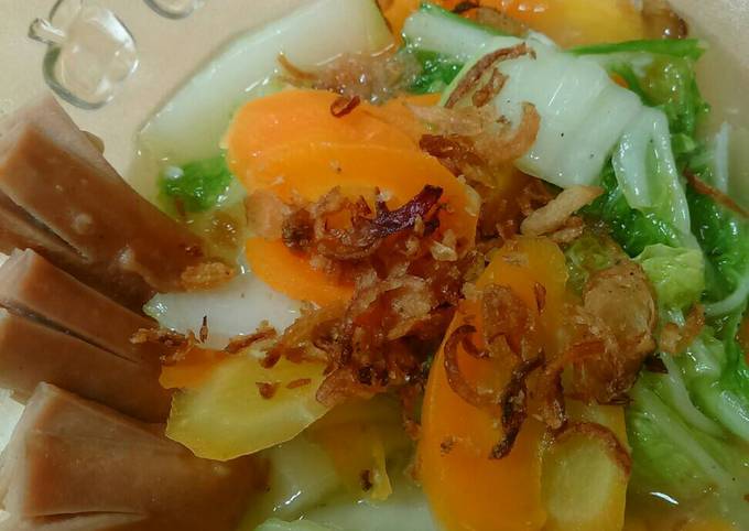 Langkah Mudah untuk Menyiapkan Sayur capcay sosis ayam yang Bikin Ngiler