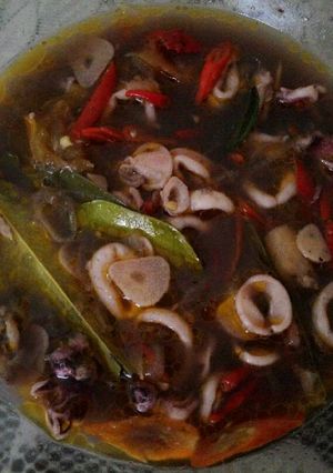 Foto resep Cumi Kuah Hitam