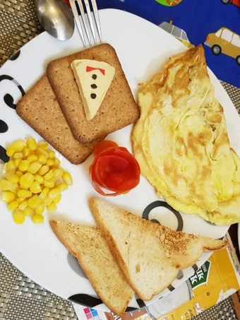 Recipe Cheesey omelette the So Delicious So Delicious