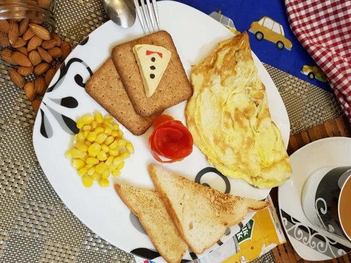 Recipe Cheesey omelette the So Delicious So Delicious