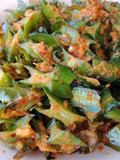 Foto resep Kecipir tumis sambal terasi