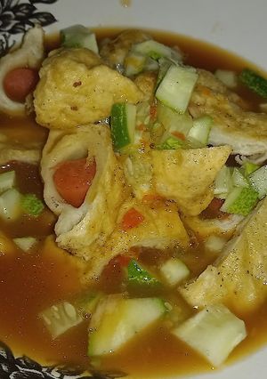 Foto resep Pempek Isi Sosis Tanpa Ikan