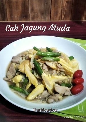 Foto resep Cah Jagung Muda