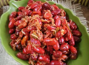 Foto resep Tumis kulit melinjo pedas #rabubaru