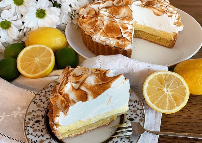 Tarte au citron meringuée  @4PassionFood