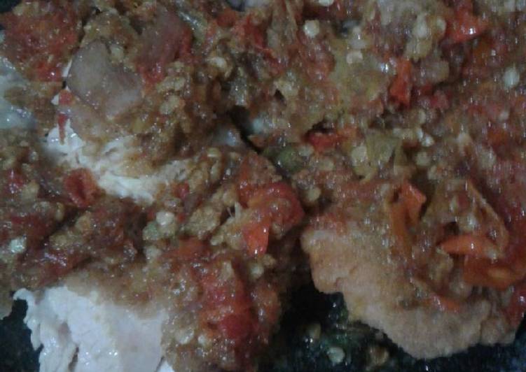 Ayam geprek alahhh akuhh for suami