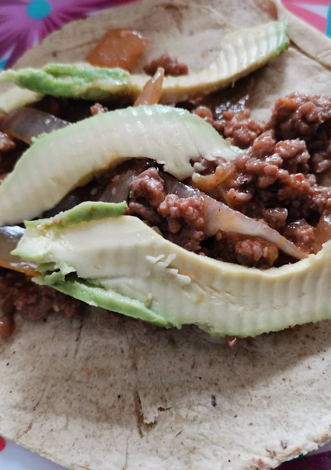 Una foto de Entomatado de res (fácil y rápido)