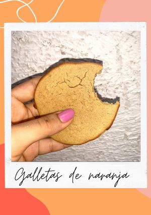 Una foto de Galleta de naranja saludable 🍊