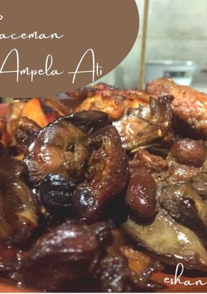 Foto resep 10. Baceman Ayam Ampela Ati (Tahu Tempe)