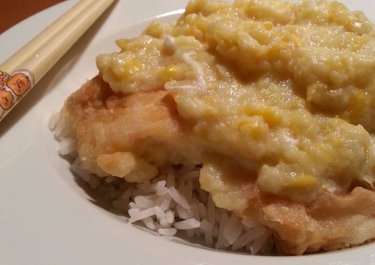 Step-by-Step Guide to Prepare Super Quick Homemade Fish fillet and corn sauce (粟米斑腩)