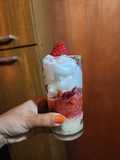 Postre con merengue