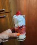 Postre con merengue
