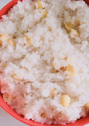 Hình của món Xôi hạt sen.