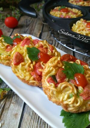 Foto resep Martabak Mie Sosis