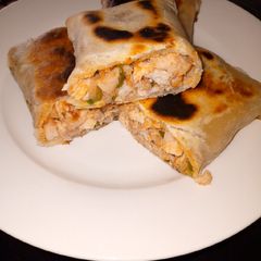 Charred Chicken Wraps A picture of Charred Chicken Wraps.