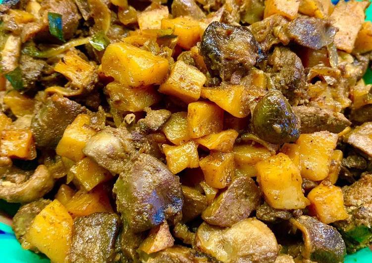 Langkah Mudah untuk Membuat Oseng Kecap Hati Ampela Kentang, Lezat Sekali