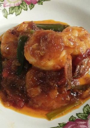 Foto resep Udang Asam Manis