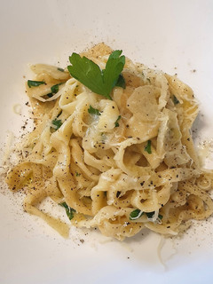 Φωτογραφία της συνταγής Spaghetti Aglio e olio (μακαρονάδα με σκόρδο και ελαιόλαδο)