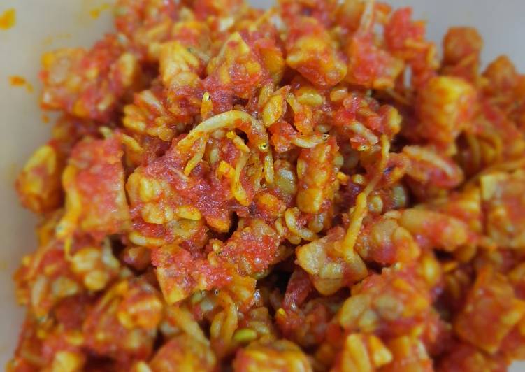 Langkah Mudah untuk Menyiapkan Balado Tempe dan Teri Nasi yang Enak