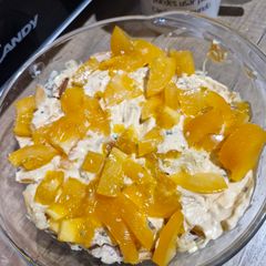 A picture of Layered Chicken Salad.