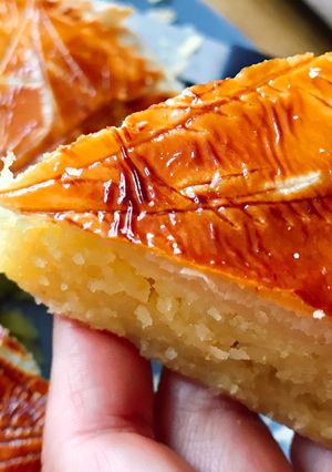 Hình của món 💚 Bánh Ba Vua Truyền Thống Nhân Fragipane (Custard Hạnh Nhân).