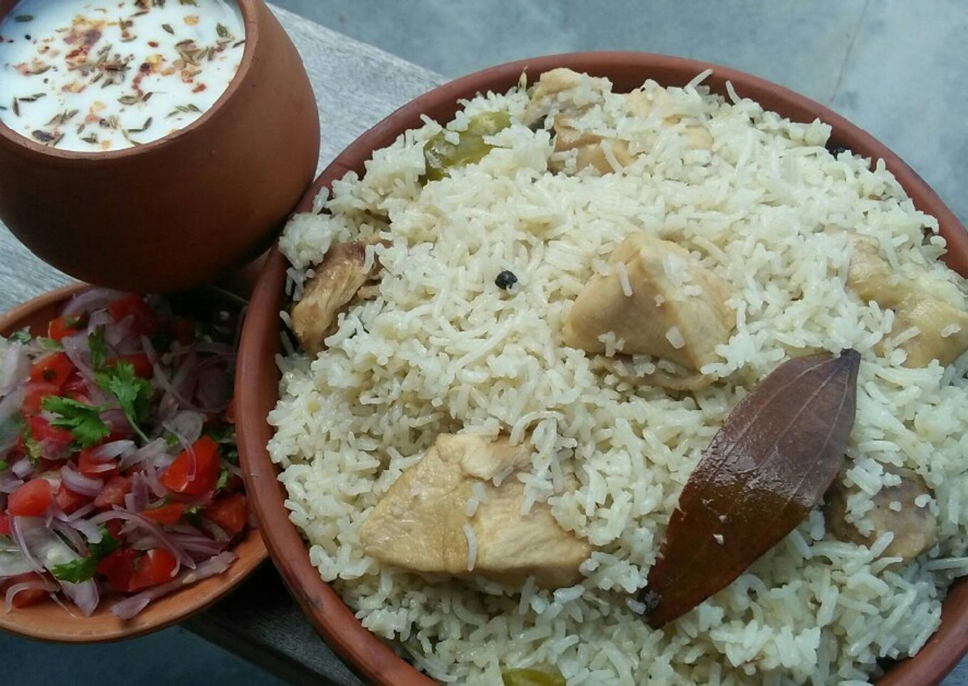 White Chicken Pulao🍲