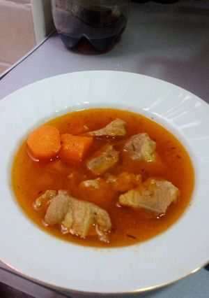 Una foto de Caldereta de mi abuela