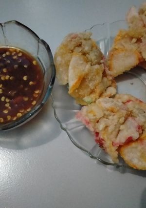 Foto resep Cipuk (cireng kerupuk)