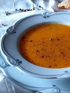 Foto di Vellutata di zucca al pepe