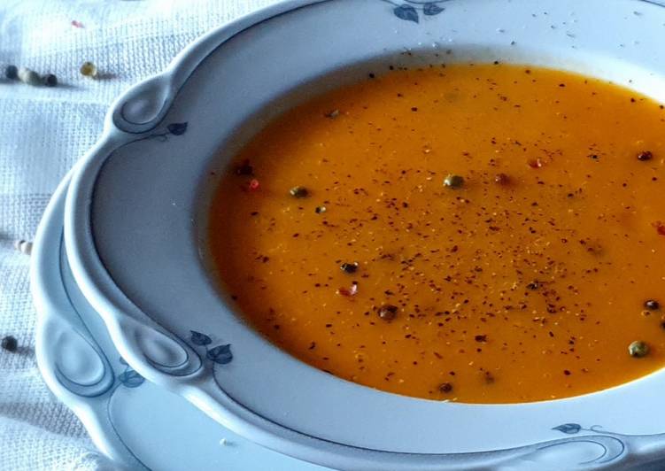Simple Way to Make Fatto in casa super veloce Vellutata di zucca al pepe