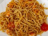 Ensalada de espaguetis integrales