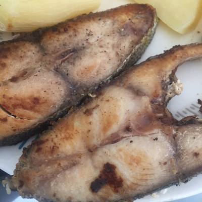 Postas de pescado fritas Receta de Dina Luz- Cookpad