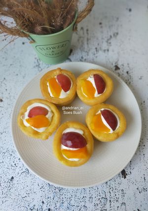 Foto resep Soes Buah (Diplomat Cream)