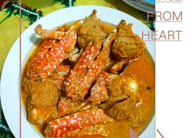 Standar Resep bikin Kepiting Kuah Santan dijamin lezat