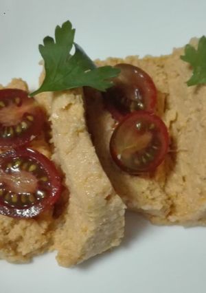 Una foto de Pastel de salmón