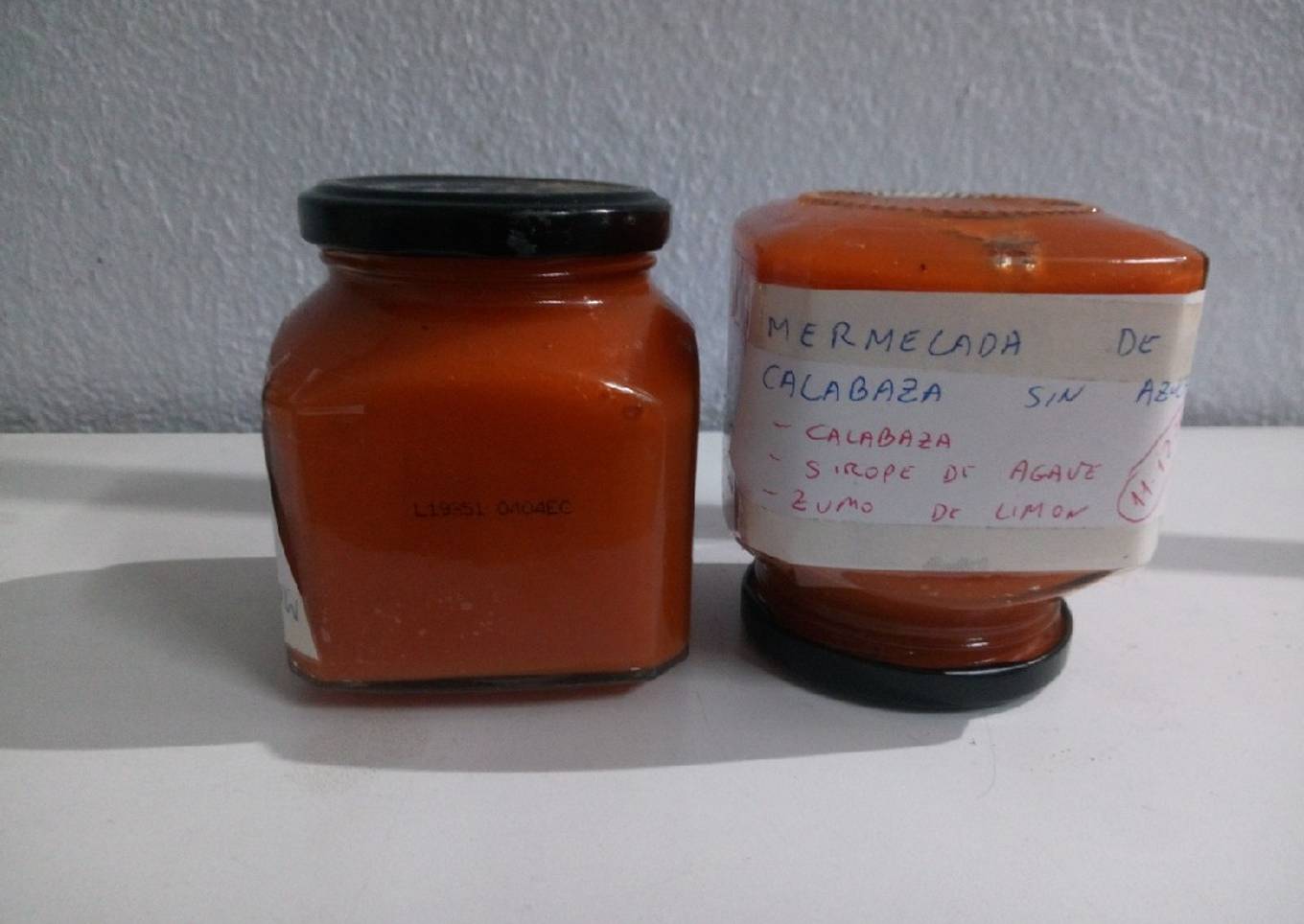 Mermelada de calabaza sin azúcar