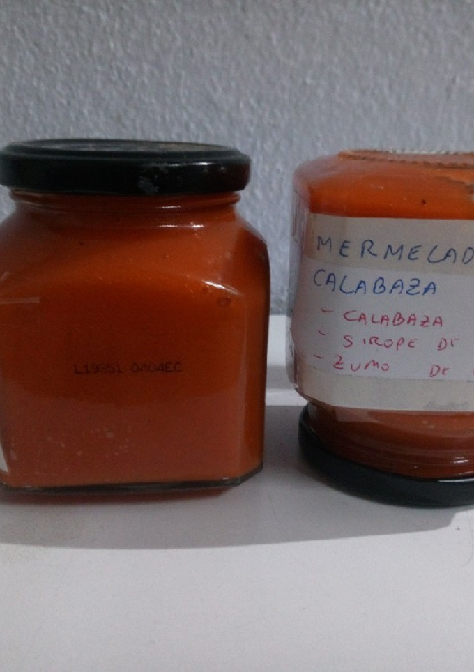 Una foto de Mermelada de calabaza sin azúcar