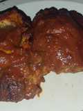 Chamorro de res en salsa agridulce