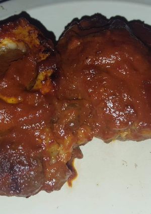Una foto de Chamorro de res en salsa agridulce