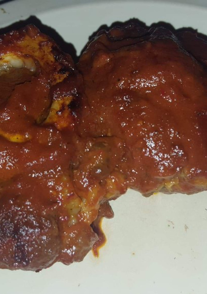 Una foto de Chamorro de res en salsa agridulce