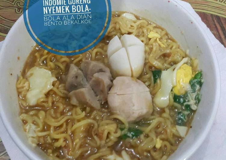 Indomie Goreng Nyemek Bola2 mantaaff๐๐๐๐๐