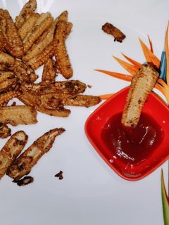 स्पाइसी बेबी कॉर्न (spicy baby corn recipe in Hindi) रेसिपी मुख्य फोटो