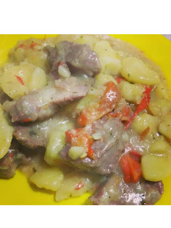 Una foto de Bifes a la criolla