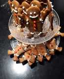 Gingerbread Man Cookies (Galletas de hombre de jengibre)