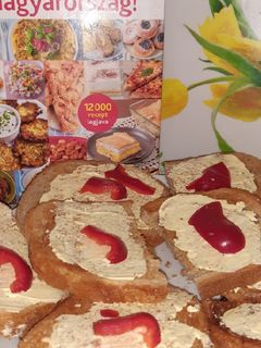 Vajas piritos kenyer recept fotója